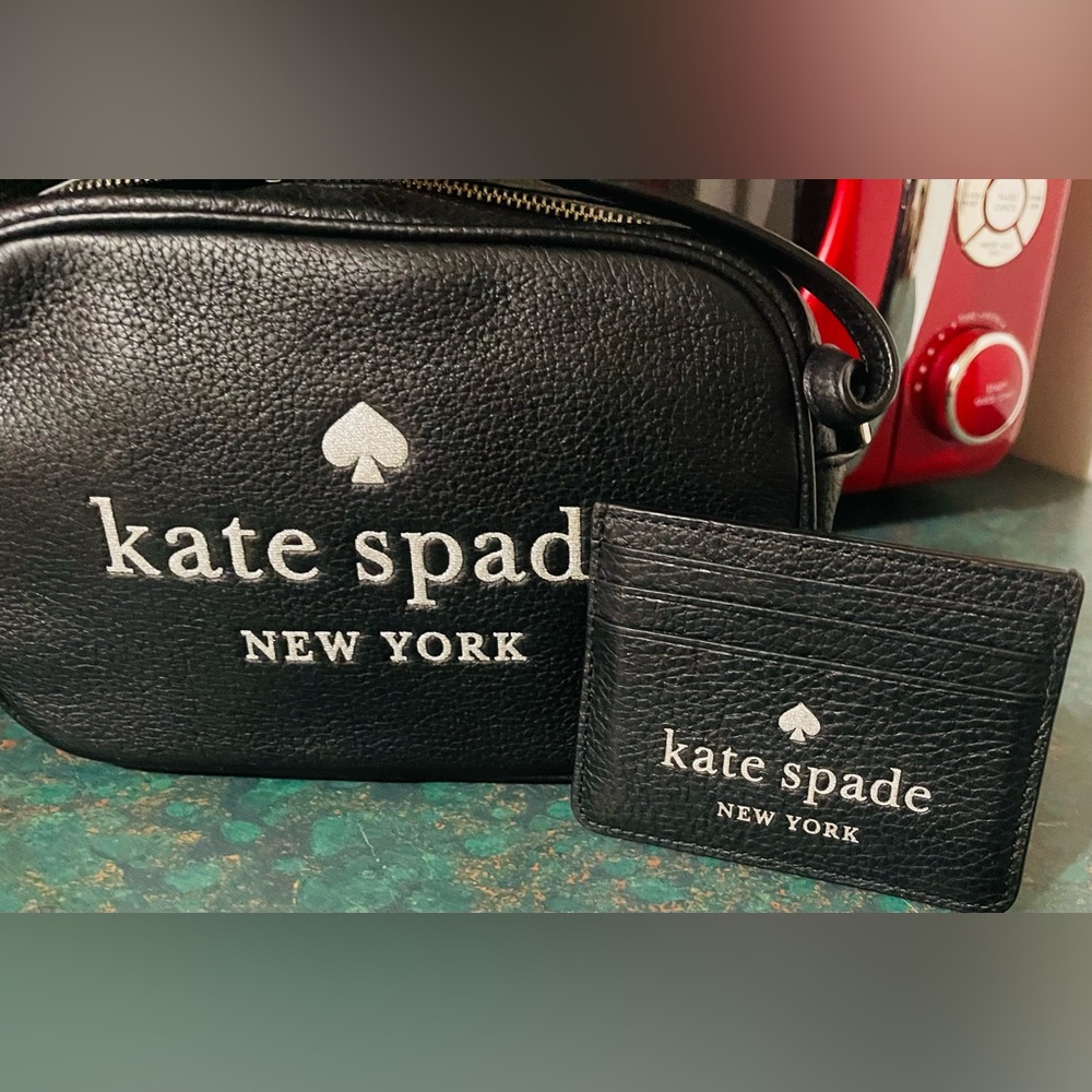 Kate spade crossbody and slim card case